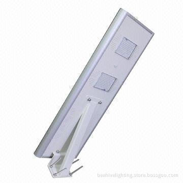 All-in-one solar powered garden light, 20W power working temperatures -30 to 70゜C